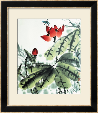 Lotus Series 21 by Yunyue Zhu Pricing Limited Edition Print image