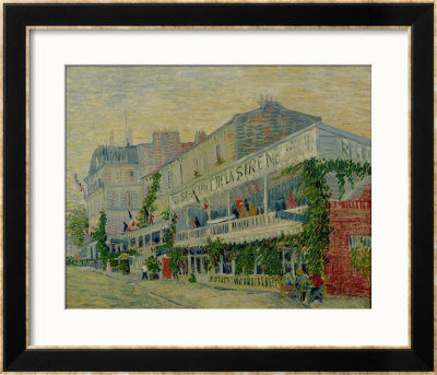 Restaurant De La Sirene At Asnieres, 1887 by Vincent Van Gogh Pricing Limited Edition Print image