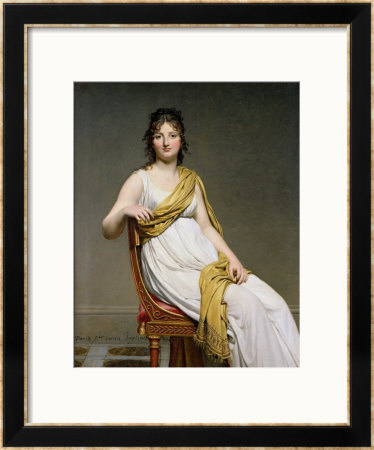 Portrait Of Madame Raymond De Verninac 1798-99 by Jacques-Louis David Pricing Limited Edition Print image