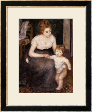 The First Step, 1876 by Pierre-Auguste Renoir Pricing Limited Edition Print image