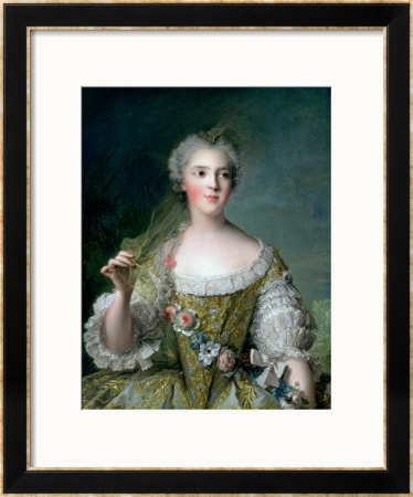 Portrait Of Madame Sophie (1734-82), Daughter Of Louis Xv, At Fontevrault, 1748 by Jean-Marc Nattier Pricing Limited Edition Print image
