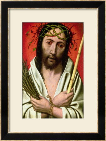 Christ Crowned With Thorns by Jan Mostaert Pricing Limited Edition Print image