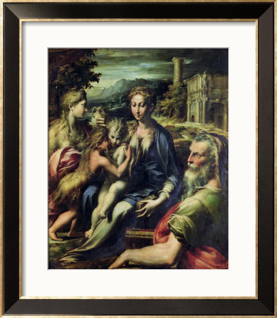 Madonna With Saint Zacharias by Parmigianino Pricing Limited Edition Print image