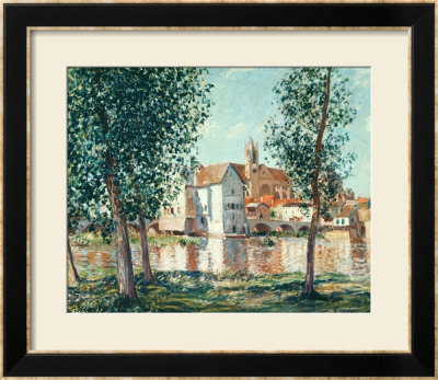 The Loing At Moret, September Morning by Alfred Sisley Pricing Limited Edition Print image