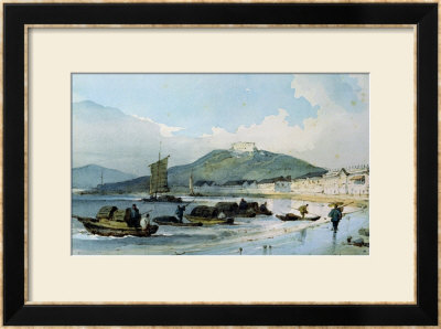 View Of Macao, China by George Chinnery Pricing Limited Edition Print image