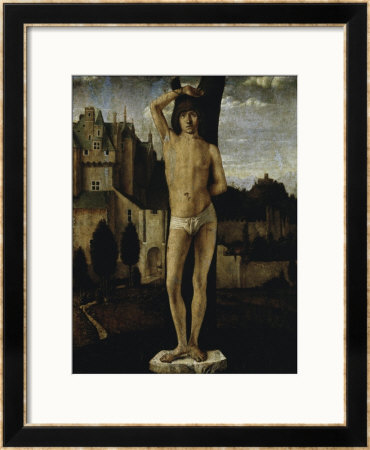 Saint Sebastian by Antonello Da Messina Pricing Limited Edition Print image