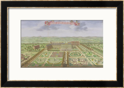 Her Majesty's Royal Palace At Kensington, From Survey Of London by Leonard Knyff Pricing Limited Edition Print image