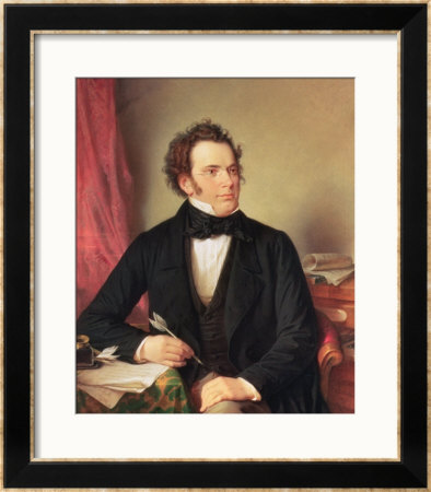 Franz Peter Schubert (1797-1828) by Wilhelm August Rieder Pricing Limited Edition Print image