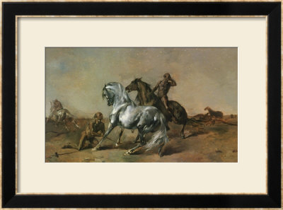Night Robbers, 1868 by Eugene Fromentin Pricing Limited Edition Print image