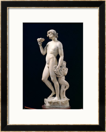 The Drunkenness Of Bacchus, 1496-97 by Michelangelo Buonarroti Pricing Limited Edition Print image