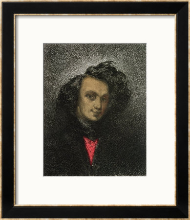 Self Portrait by Theophile Gautier Pricing Limited Edition Print image