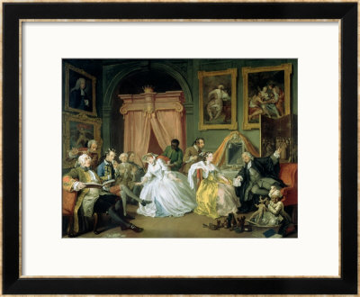 Marriage A La Mode: Iv, The Toilette, Circa 1743 by William Hogarth Pricing Limited Edition Print image