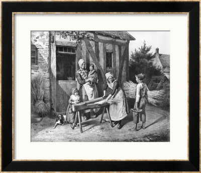 Breaking Hemp, Circa 1830-40 by Pierre Duval-Lecamus Pricing Limited Edition Print image