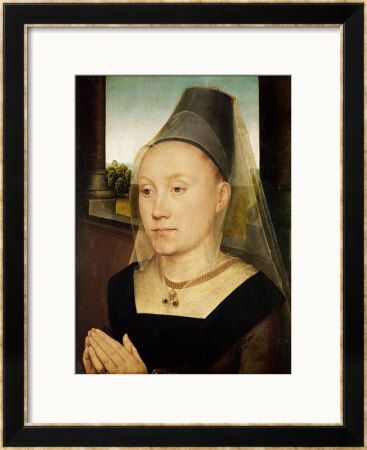 Barbara De Vlaenderberch, Circa 1472-75 by Hans Memling Pricing Limited Edition Print image