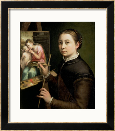 Self Portrait, 1556 by Sofonisba Anguisciola Pricing Limited Edition Print image