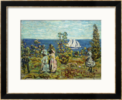 Viewing The Sailboats by Maurice Brazil Prendergast Pricing Limited Edition Print image