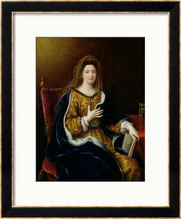 Portrait Of Francoise D'aubigne Marquise De Maintenon, Circa 1694 by Pierre Mignard Pricing Limited Edition Print image