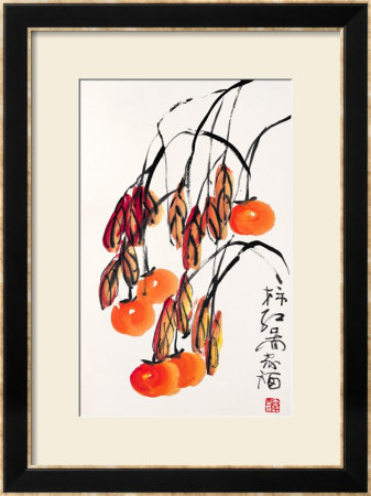 Persimmons by Deng Jiafu Pricing Limited Edition Print image