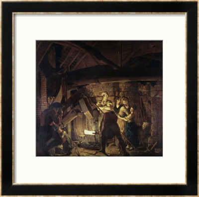 Iron Forge by Joseph Wright Of Derby Pricing Limited Edition Print image