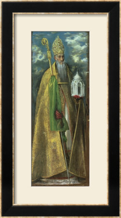 Saint Augustine Of Hippo (354-430) 1590 by El Greco Pricing Limited Edition Print image