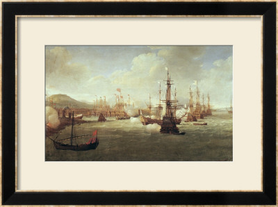 Abraham Duquesne At Chios, After 1681 by Jan Karel Donatus Van Beecq Pricing Limited Edition Print image