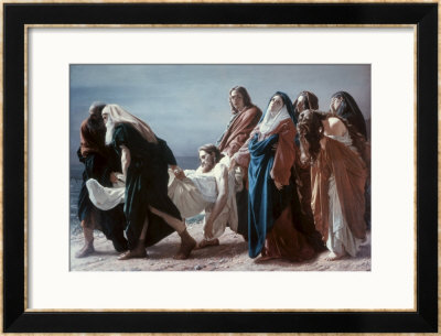 The Deposition Of Christ by Antonio Ciseri Pricing Limited Edition Print image