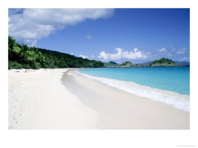 Trunk Bay Beach, St. John by Jim Schwabel Pricing Limited Edition Print image