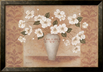 White Anemones by Jane Carroll Pricing Limited Edition Print image