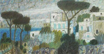 Ischia Landscape, 1956 by Max Peiffer Watenphul Pricing Limited Edition Print image
