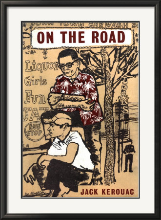 On The Road By Jack Kerouac by Len Deighton Pricing Limited Edition Print image