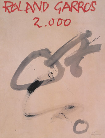 Roland Garros, 2000 by Antoni Tapies Pricing Limited Edition Print image