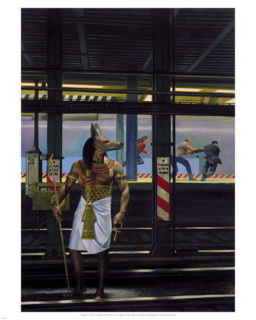 Dark Cities Underground by Donato Giancola Pricing Limited Edition Print image