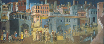 Effetti Del Buon Governo by Ambrogio Lorenzetti Pricing Limited Edition Print image