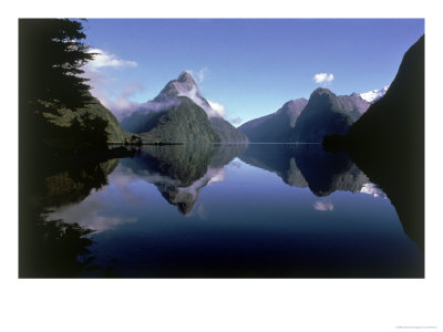 Milford Sound, New Zealand by Lee Peterson Pricing Limited Edition Print image