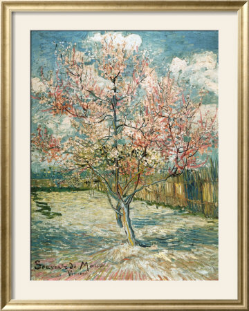 Peach Trees In Bloom, 1888 by Vincent Van Gogh Pricing Limited Edition Print image