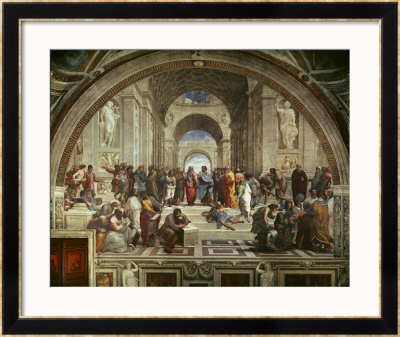 The School Of Athens by Raphael Pricing Limited Edition Print image