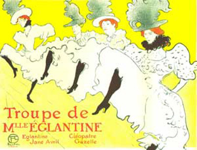 Troupe De Mlle Eglantine by Henri De Toulouse-Lautrec Pricing Limited Edition Print image