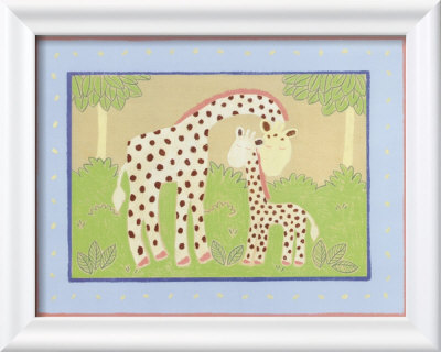 Close-Up Of Wooden Toy Giraffes by Isabelle Deguern Pricing Limited Edition Print image