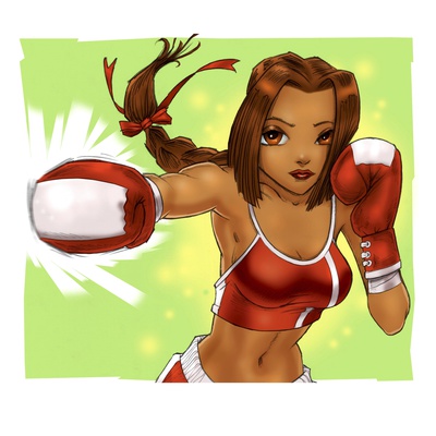Boxer Girl by Harry Briggs Pricing Limited Edition Print image