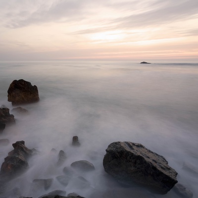 Sunset Over Coast, Porto, Portugal by Alex Holland Pricing Limited Edition Print image