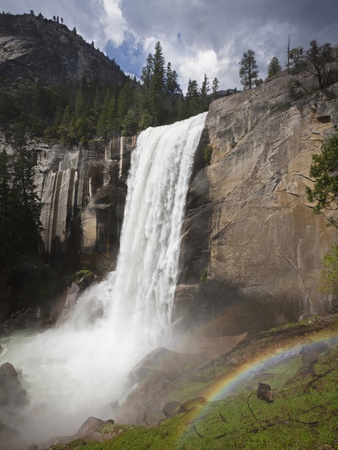 Usa California Yosemite National Park Vernal Fall by Fotofeeling Pricing Limited Edition Print image