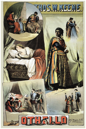 Thomas W. Keene As Othello, C.1884 by W.J. Morgan& Co. Pricing Limited Edition Print image