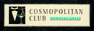 Vintage Cosmopolitan Club by Angela Staehling Pricing Limited Edition Print image