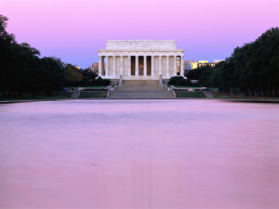 Sunrise Over Lincoln Memorial Washington Dc, Virginia, Usa by Rob Blakers Pricing Limited Edition Print image