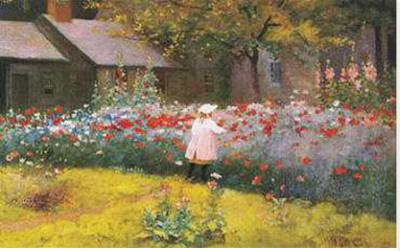 Poppy Garden by James Wells Champney Pricing Limited Edition Print image