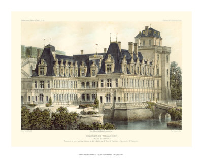 Petite French Chateaux V by Victor Petit Pricing Limited Edition Print image