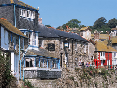 Ship Inn Pub, Mousehole, Near Penzance, Cornwall, England, United Kingdom by Brigitte Bott Pricing Limited Edition Print image