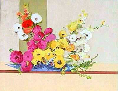 Bouquet De Fleurs Iii by Gilbert Artaud Pricing Limited Edition Print image
