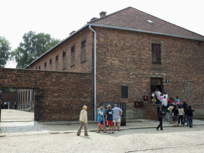 The Notorious Block 11 Where Prisoners Were Executed, Auschwitz Concentration Camp, Poland by R H Productions Pricing Limited Edition Print image