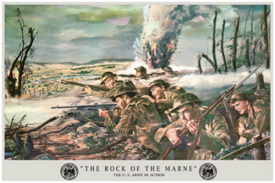 The Rock Of The Marne by Mal Thompson Pricing Limited Edition Print image